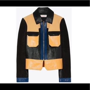 Tory Burch Tristan Leather Jacket